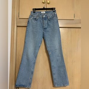 Agolde Mid Rise Relaxed Boot